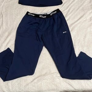 NAVY grey’s anatomy scrub pants